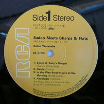 47050274;【帯付】渡辺貞夫 Sadao Watanabe / Sadao Meets Sharps & Flats_画像3