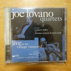 41091639;【2CD】JOE LOVANO-QUARTETS / LIVE AT THE VILLAGE VANGUARD　724382912521