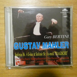 4033008907404;【2CD/WEITBLICK】BERTINI / MAHLER: SINFONIE NR.4,6(SSS0074/752)