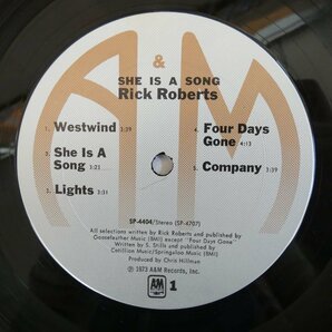 46065164;【US盤】Rick Roberts / She Is A Songの画像3