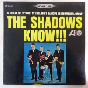 14029380;【US盤/黒ファン】The Shadows / The Shadows Know!!!