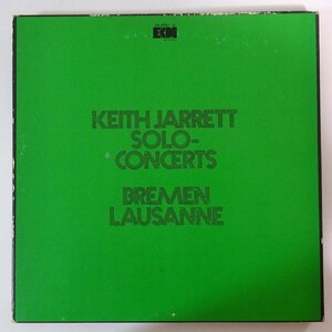 11180119;【国内盤/ECM/ブックレット付/BOX/3LP】Keith Jarrett / Solo Concerts: Bremen / Lausanne