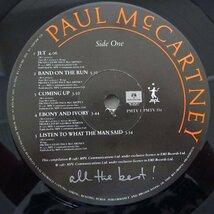 10020517;【UKオリジナル/2LP】Paul McCartney / All The Best_画像3