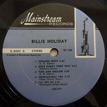 10020506;【US盤/Mainstream】Billie Holiday / Commodore Jazz Classics_画像3