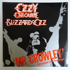 11179784;【ほぼ美盤/UK盤/12inch】Ozzy Osbourne, Blizzard Of Ozz / Mr Crowley