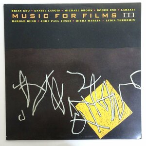 10020943;【UK盤】Brian Eno, Laraaji, Harold Budd, etc / Music For Films III