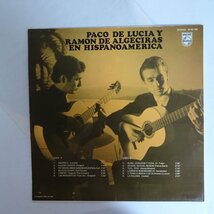 10021485;【Spain盤/Flamenco】Paco De Lucia Y Ramon De Algeciras / En Hispanoamerica_画像2