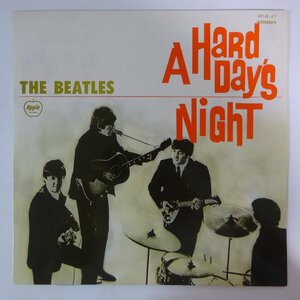 14029762;【美品/国内盤/ペラジャケ/東芝赤盤】The Beatles / A Hard Day's Night ビートルズがやって来る ヤァ！ヤァ！ヤァ！ OST