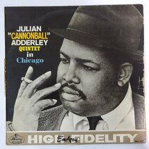 14029894;【JPNオリジナル/Mercury/日本独自ジャケ/ペラジャケ】Julian Adderley / Cannonball Adderley Quintet In Chicago_画像1