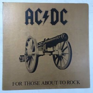 11180871;【ほぼ美盤/国内盤】AC/DC / For Those About To Rock (We Salute You) 悪魔の招待状