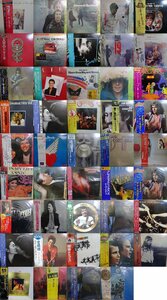 Q10346【大量!ALL国内盤帯付!】 ALL JAPANESE PRESS WITH OBI ROCK & POPS 洋楽 80枚以上2箱セット/JEFF BECK,JOHN LENON 他②