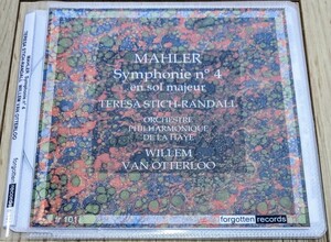 オランダの名指揮者オッテルロー指揮のマーラー交響曲第４番