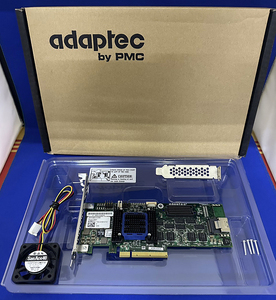 【中古】Adaptec ASR-6405 ファン付 RAIDコントローラ LowProfile対応