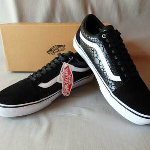 29cm！新品◆VANS OLD SKOOL SNAKE◆US11(29cm)BLACK◆サーフィン/スケートボード/スノーボード/BMXの画像2