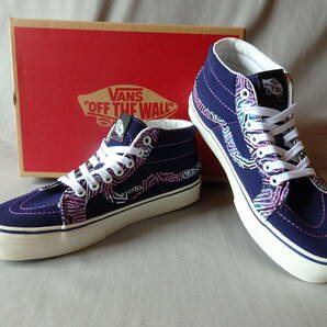 24cm！新品◆VANS SK8-MID REISSUE◆US6(24cm)NAVY◆サーフィン/スケートボード/スノーボード/BMXの画像2