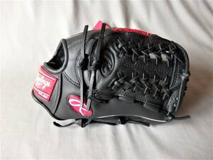 新品◆Rawlings 軟式 野球/ソフトボール グローブ◆11.75inch/BLACK◆プロ野球/NPB/セリーグ/パリーグ/草野球/キャッチボールソフトボール