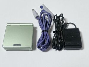 GBA 本体 トイザらス限定 パールグリーン ゲームボーイアドバンス Nintendo GAME BOY ADVANCE SP ゲームボーイ アドバンス 動作確認済み