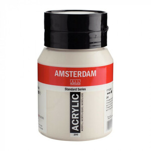 AMSTERDAM アムステルダム アクリリックカラー500ml チタニウムバフディープ290 483330