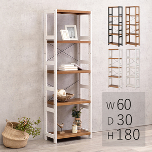  rack -MCC- natural tree 60×30×180cm D gray /L Brown 