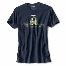 ORVIS Ｔシャツ　ブラウントラウトライジング　ＵＳ-M　色Navy_画像1