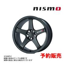 NISMO LM GT4 マシニングロゴver 18x9.0 22 5H/114.3 ブラック 1台分セット【予約販売】 4030S-RS110-BK(4) (★ 660132072S1_画像1