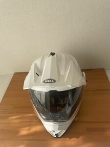 美品　BELL MX-9 オフロードヘルメット WHITE 希少品 Lサイズ