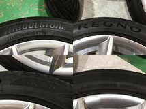 8～9分山 ブリヂストン レグノGR-XII 245/45R18 100W 2019年 ジャガーXF純正 18x8.5J +49 5H 108 ハブ径63.4ｍｍ 4本 ノーマルタイヤ_画像9