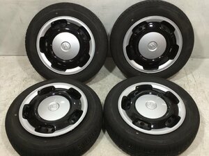 8分山 ブリヂストン ECOPIA EP150 155/65R14 75S 2020年 N-WGN純正スチール 14x4.5J 4H 100 ハブ径56ｍｍ 4本 ノーマルタイヤ