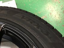 ７分山 ブリヂストン VRX3 225/45R17 91Q 2022年 RIVAI エルーカ 17x7.5J +37 5H 120 ハブ径約70ｍｍ 4本 スタッドレスタイヤ_画像8