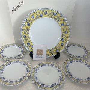 【未使用品】Noritake San Remo ノリタケ サンレモ 食器 Noritake 大皿 ケーキ皿　443