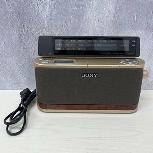 ◎M185【JUNK】SONY ソニー PLLシンセサイザーポータブルラジオ(ma)