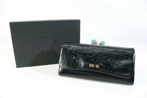 ☆737☆【美品】 ANNA SUI アナスイ 長財布 がま口 バルーン