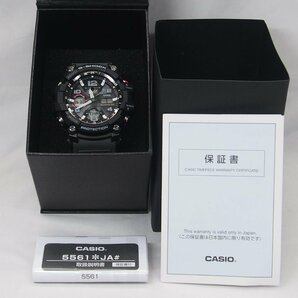 △378△ 【美品】CASIO カシオ G-SHOCK 腕時計 GWG-100 1A8JF MUDMASTER マッドマスター タフソーラー マルチバンド6 保証付きの画像1