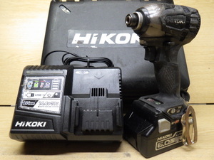  used Hitachi 18V cordless impact driver WH18DDL2 new ..