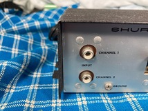 SHURE　 M64A 　フォノイコライザー アンプ　完動品　【3ヶ月保証 】_画像2