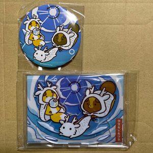 タヌキとキツネ　ハッピーバッグ2024 アクリルスタンド　缶バッジ　タヌキツ　アクスタ　福袋　ハッピーバック