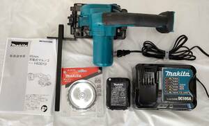 ＃5843【美品・現状品】makita　マキタ　85mm　充電式マルノコ　1.5AH　バッテリー・充電器付 HS301DSH DIY【動作未確認】