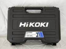 ＃5845【現状品】HIKOKI　FWH18DA　ケース付　ハイコーキ　旧日立工機　18v　インパクト　インパクトドライバー　DIY【動作未確認】_画像3