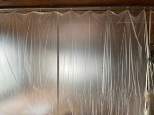 ★オーダー可能★半透明ビニールカーテン　間仕切り　冷暖房対策等
