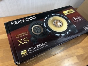 美品　KENWOOD ケンウッド KFC-XS164S 3WAYセパレートカスタムフィット スピーカー（M6856）