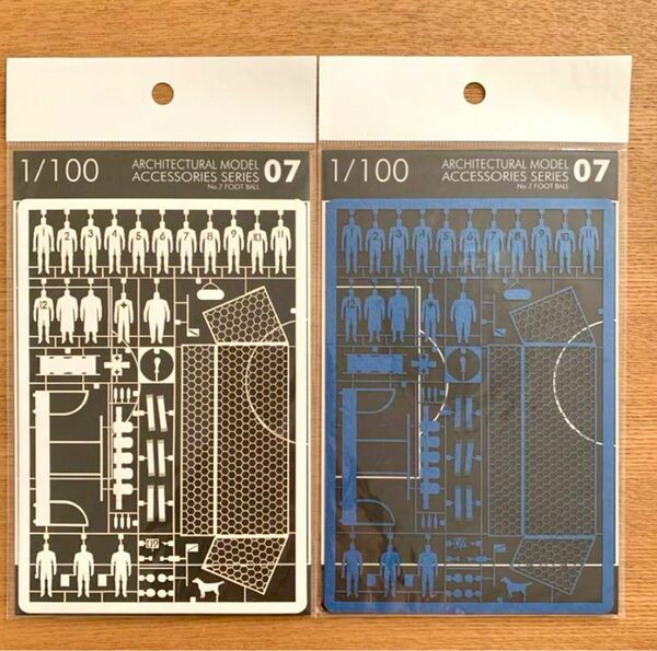 建築模型用背添景セット　サッカー編　２個セット