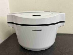 CT4849 Sharp シャープ healsio ヘルシオ 水なし自動調理鍋 KN-HW16F-W　美品