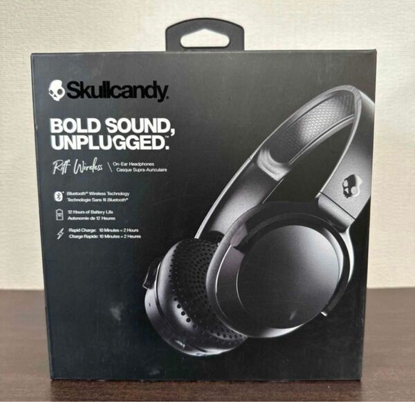 SKULLCANDY RIFF WIRELESS BLACK ヘッドホン