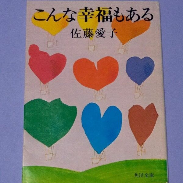 こんな幸福もある 佐藤愛子 角川文庫 昭和57年 古本