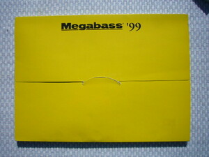 Megabass　メガバス99、2000、2001年カタログ　３点3冊セット