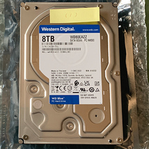 Western Digital WD Blue WD80EAZZ (8TB) ■中古良品■使用時間わずか■ゆうパック送料込-(1)_画像4