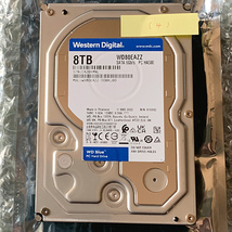 Western Digital WD Blue WD80EAZZ (8TB) ■中古良品■使用時間わずか■ゆうパック送料込-(4)_画像4