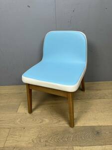 KAWAJYUNN leather Jun DONO CHAIRdo-no chair standard type for children chair Kids chair blue ④