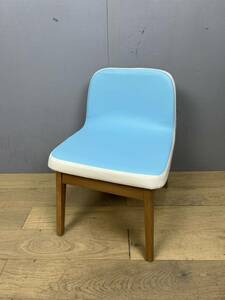 KAWAJYUNN leather Jun DONO CHAIRdo-no chair standard type for children chair Kids chair blue ⑤