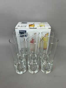 * almost unused * cocktail glass glass straight glass Smart glass soft drink glass 6 point set ①